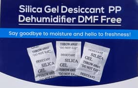 Silica Gel beads pouches, Moisture Control