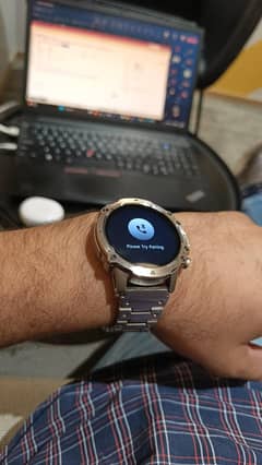 Revoltt zero smart watch metal round dial