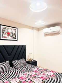ONE BEDROOM FURNISHED APARTMENT FOR RENT IN IQBAL BLOCK BAHRIA TOWN LAHORE