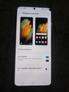 Samsung S21 ultra 12gb 128gb neat and clean  with box non pta