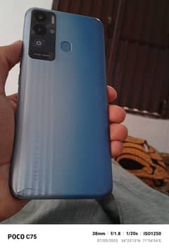 Tecno pova neo 4/64 6000mah battery with box .