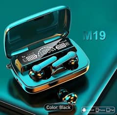 New M19 wireless earbuds Bluetooth (Contact: 0317/3939/765)