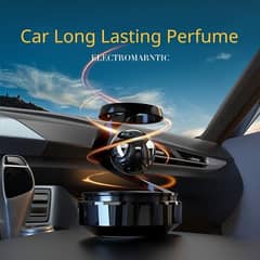 Star Solar Powered Levitating Ball Air Freshener for Car Dashboard