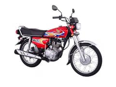 honda 125 2025 full original red colour