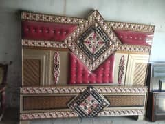 golden color bed Nagar