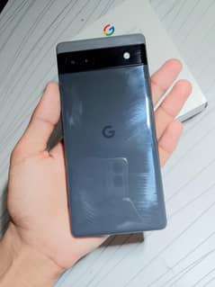Original Google pixel 6a with charger+glass+case