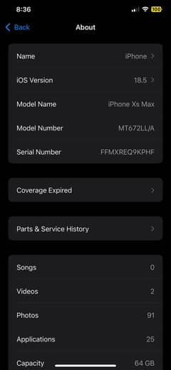 iPhone XS Max PTA Approved 55000