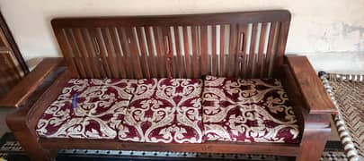 pure wooden sofa set