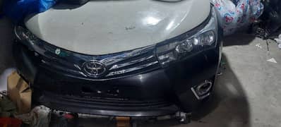 corolla doors roof nose cut back cut lights bonnet fender digi