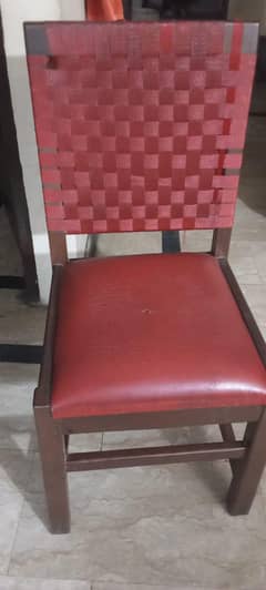 4 chair only home used