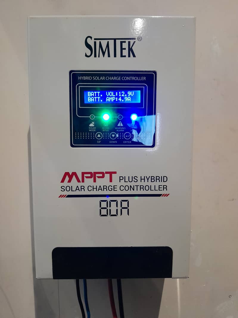 Simtek MPPT plus Hybrid Solar charge controller 0