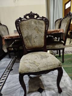 Read Add Smart Stylish design Dining Table wid 4 chairs condition 6/10