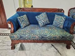 3 pcs sofas  2 chairs one coffee table and 6 chairs dining table