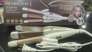 Remington hair straightener 3in1