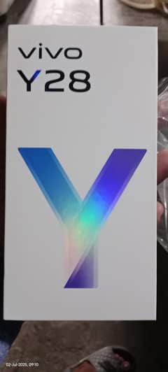 vivo Y 28 for sale in 10/10 condition.