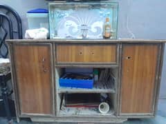 TV RACK with mirror