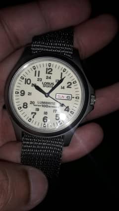 lorus seiko watch japan made