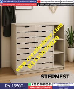 dressing Double bed set single almari cupboard sofa cum side jahez