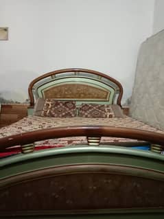 One year Used bed with new metres but New Condition