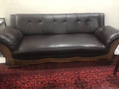 5 seater sofa set /leatherite sofa set