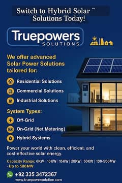 Solar Systems 10KW 20KW 30KW to 100MW with BESS
