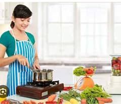 Female ki zaroorat ha cooking ka liya