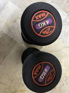 Zee max 4 kg dumbbells