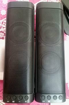 Home used UK purchased Bluetooth longbar speakers.