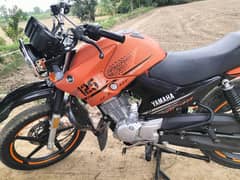 Yamaha ybr125G orange