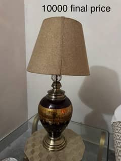 Home decor tray lamp clock horse antique pieces and imported