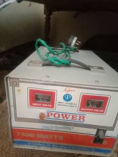 Automatic Voltage Stabilizer.