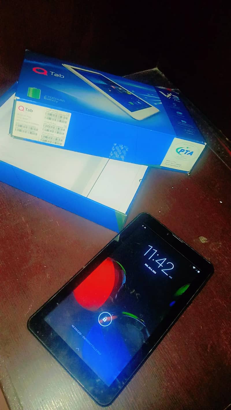 Q tab with box 2