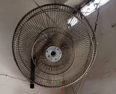 DC wall fan 12 Watt moter double speed  iron body 10kg wight