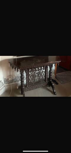 Wooden console