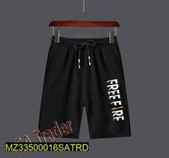 1 pc Mans stitched cotton jersey graphic sublimation shorts