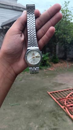 Orient Automatic 21 Jewels Japan Men wrist watch vintage
