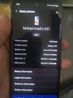 A51 good condition