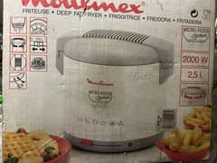 DEEP FRYER (MOULINEX, FRANCE) WITH MICRO FILTERS, WHATSAPP 03334776618
