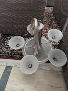 Big Size 8-Bulb Chandelier – Classic Style for Home or Café - Stylish