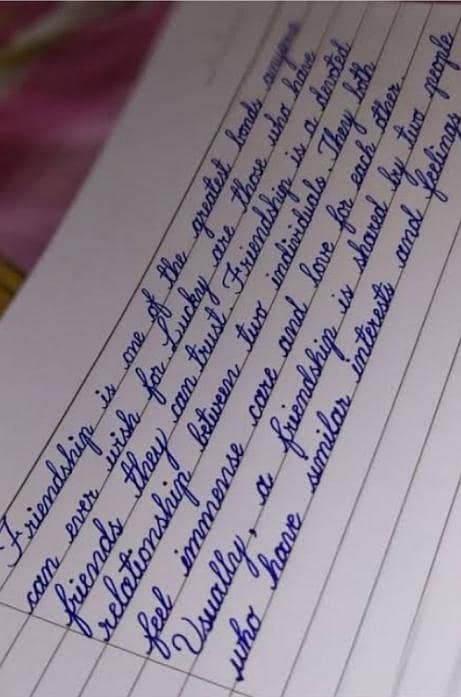 Handwriting Assignments – Neat & Fast Work Available 0