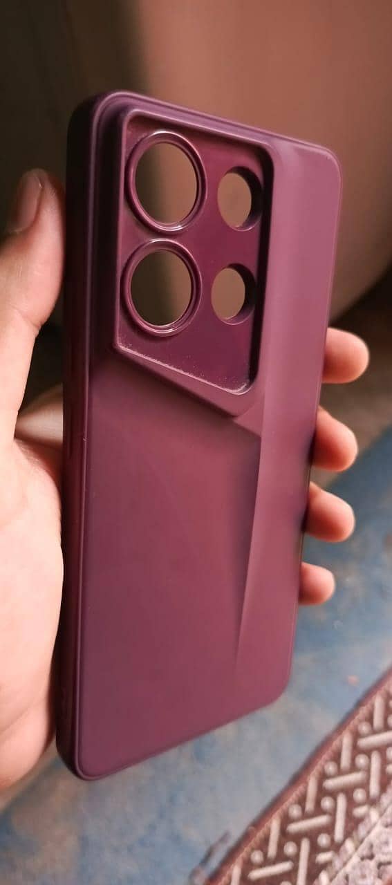 Redmi Note 13 (12/256 GB) New Box open with Metallic & Soft Backcovers 12