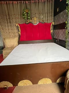 Bed Set With Metrass A+ Condition