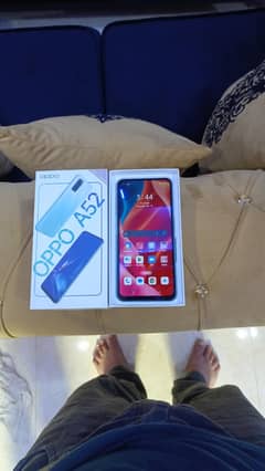 Oppo A52 128/4GB Ram with box and charger