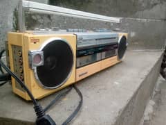 sanyo player  > Sanyo Vintage Stereo Cassette Player Boombox