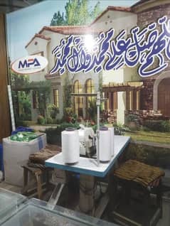 Nalki Button Shop with 2 machines