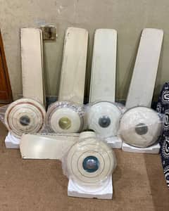 Ceiling fans x5 - Pak fan - Royal fan - 99% Pure Copor