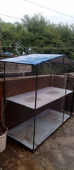 2by5 feet cage hight=4 feet iron cage for birds