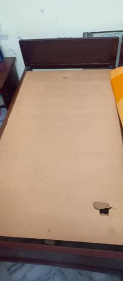 02 single bed with mattress