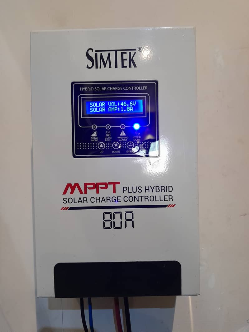 Simtek MPPT plus Hybrid Solar charge controller 6