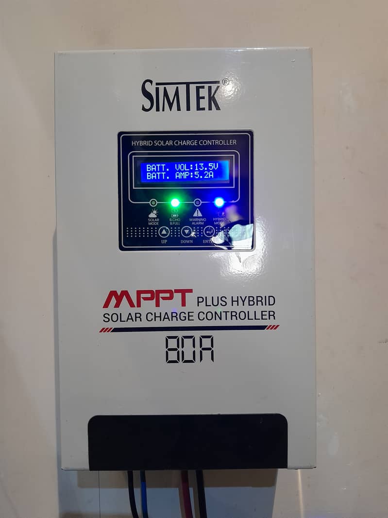Simtek MPPT plus Hybrid Solar charge controller 3